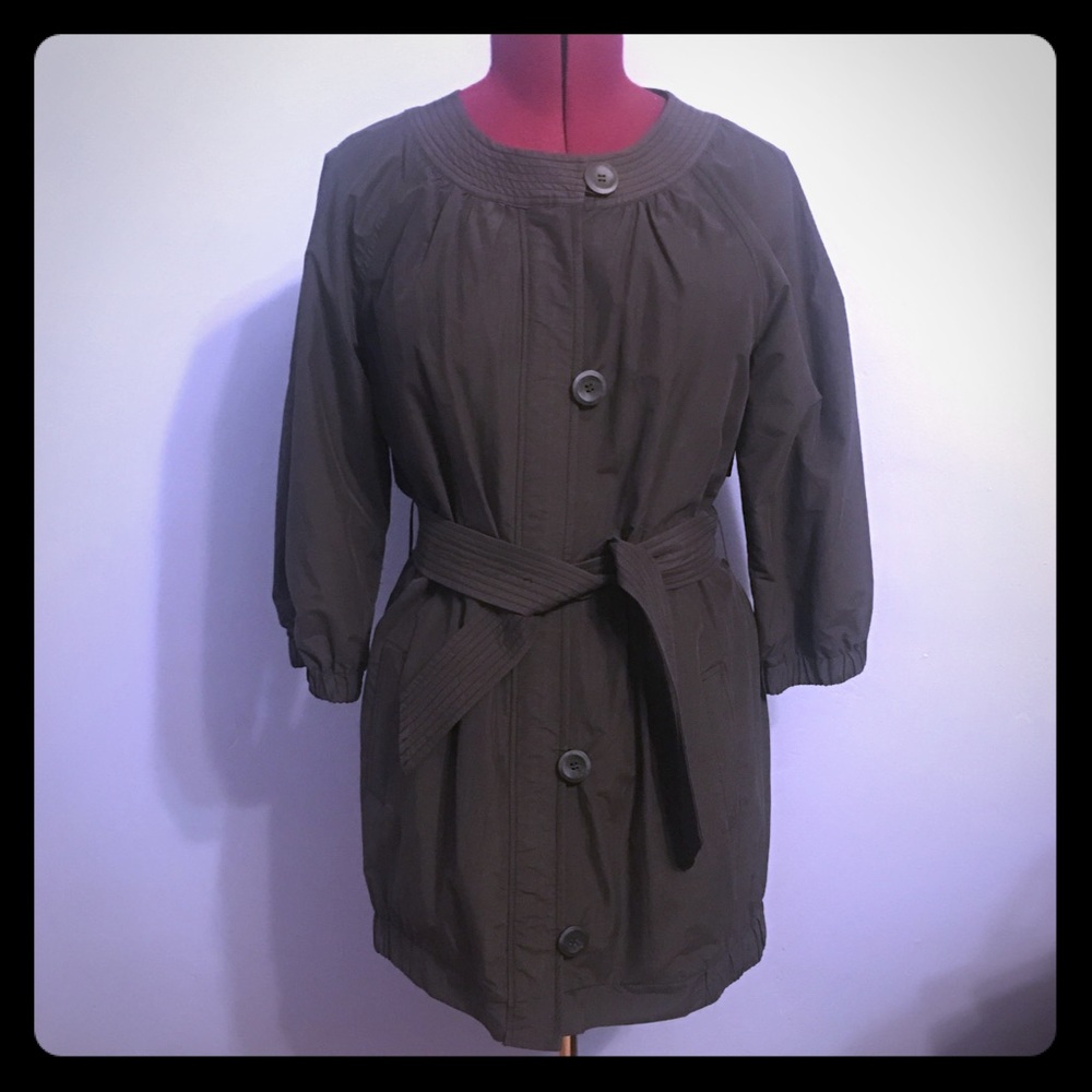 Vince rain trench coat